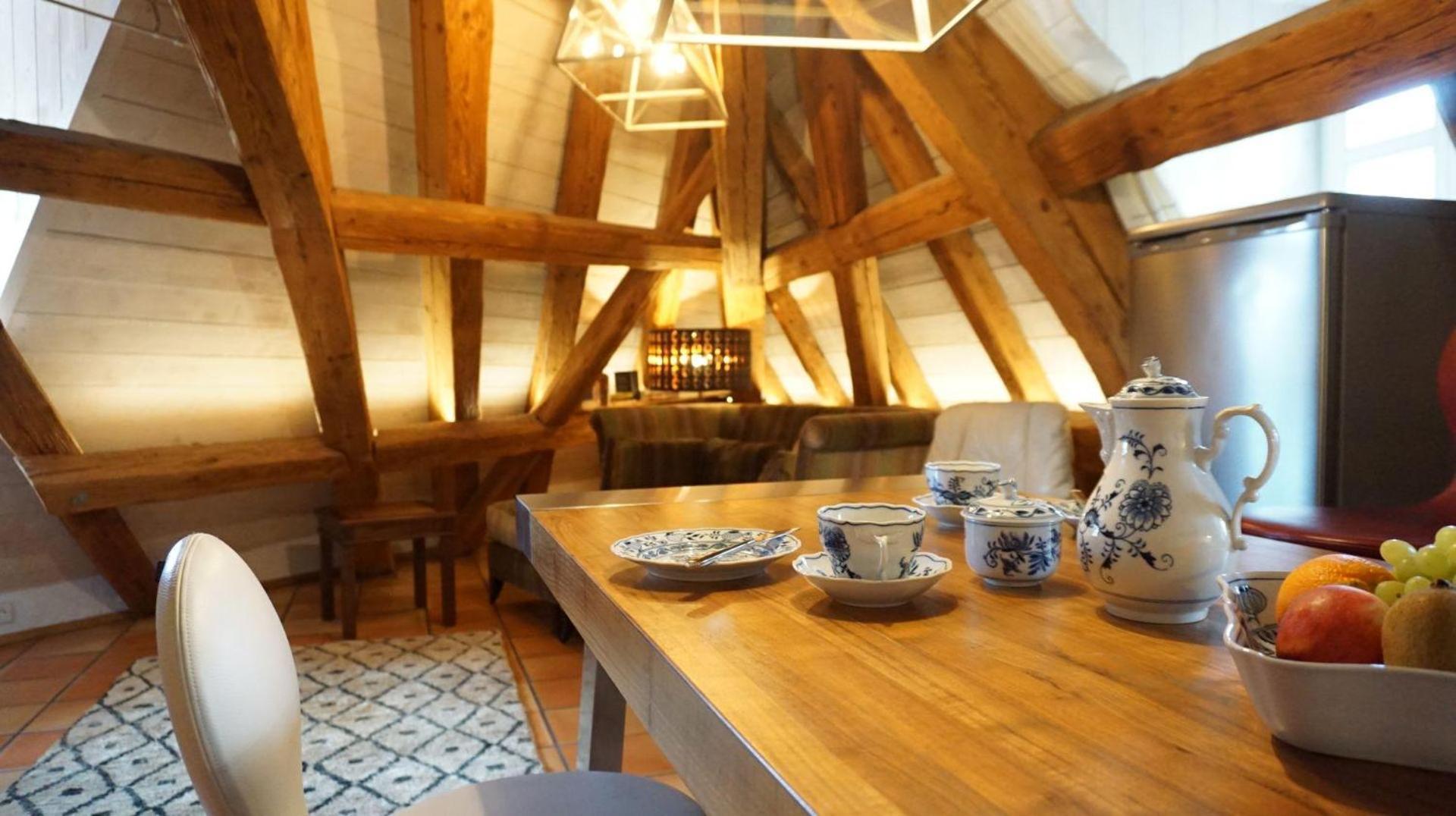 Ferienwohnung Am Klosterhof 梅尔斯堡 外观 照片