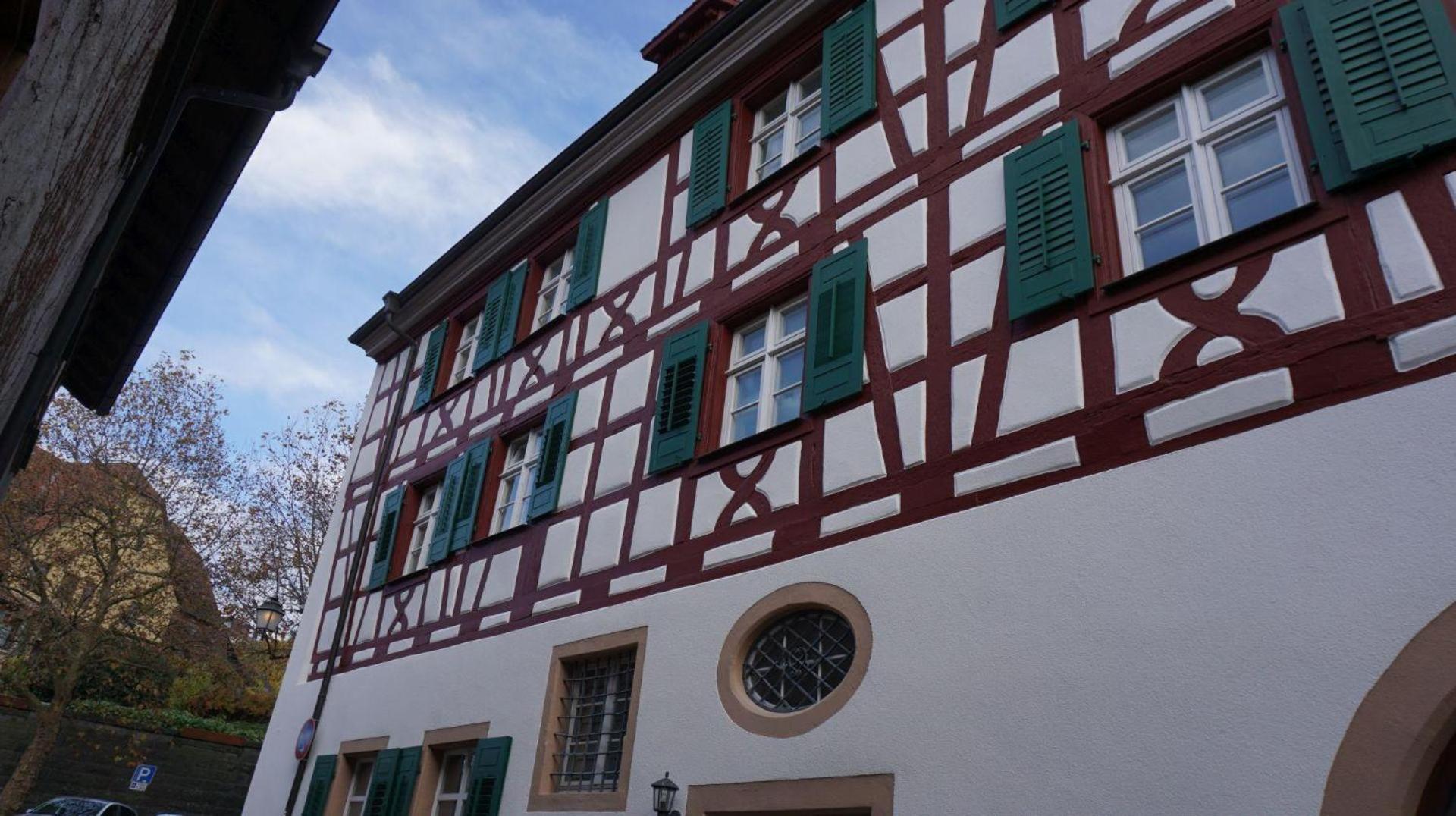Ferienwohnung Am Klosterhof 梅尔斯堡 外观 照片